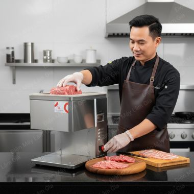 Máy Thái Thịt Inox HD-95