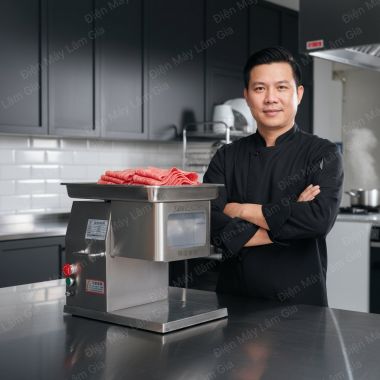 Máy Thái Thịt Tươi Sống QX-250