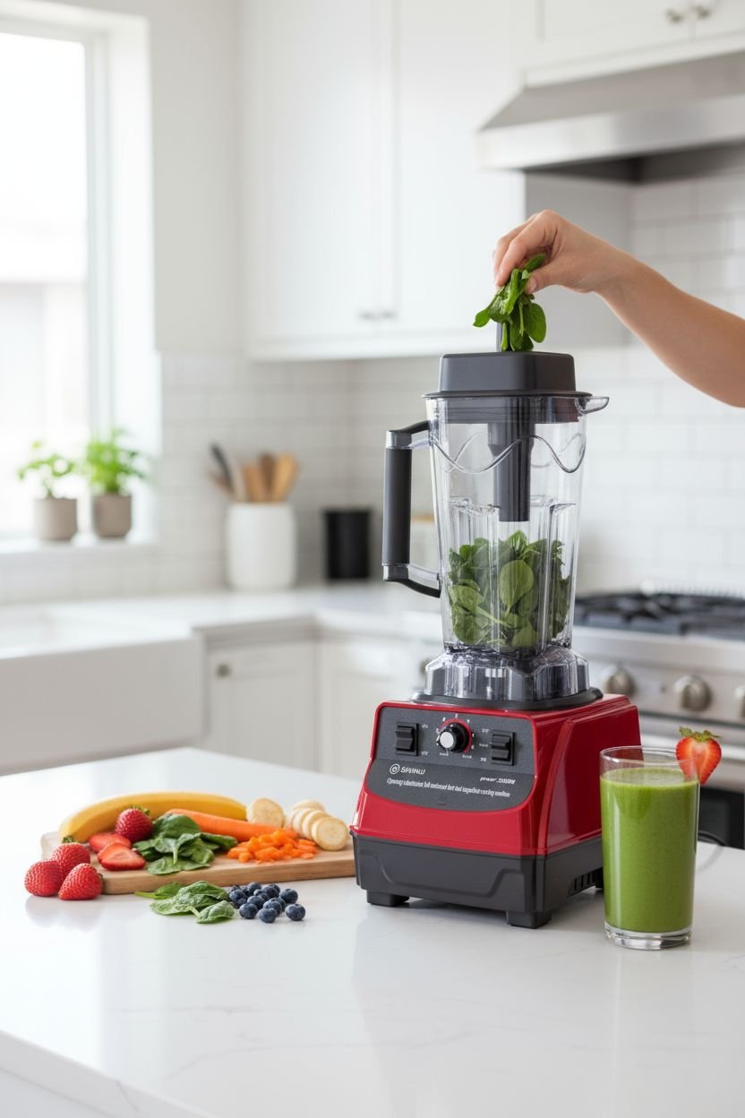 MÁY XAY SINH TỐ SHUNJI 3 LÍT 2500W