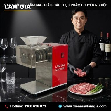 Máy Thái Thịt DQ90 Lâm Gia
